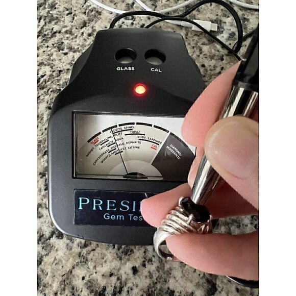 Vintage Clyde Duneier 3.63 ct Oval Smoky Quartz Ring Size 9 Sterling Silver CID - Picture 4 of 13